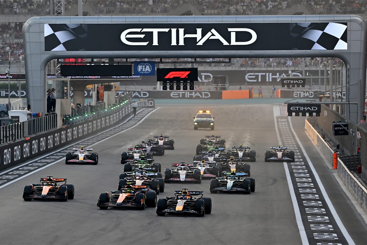 F1アブダビGP 決勝 ハイライト動画:ラストレースの角田裕毅は14位