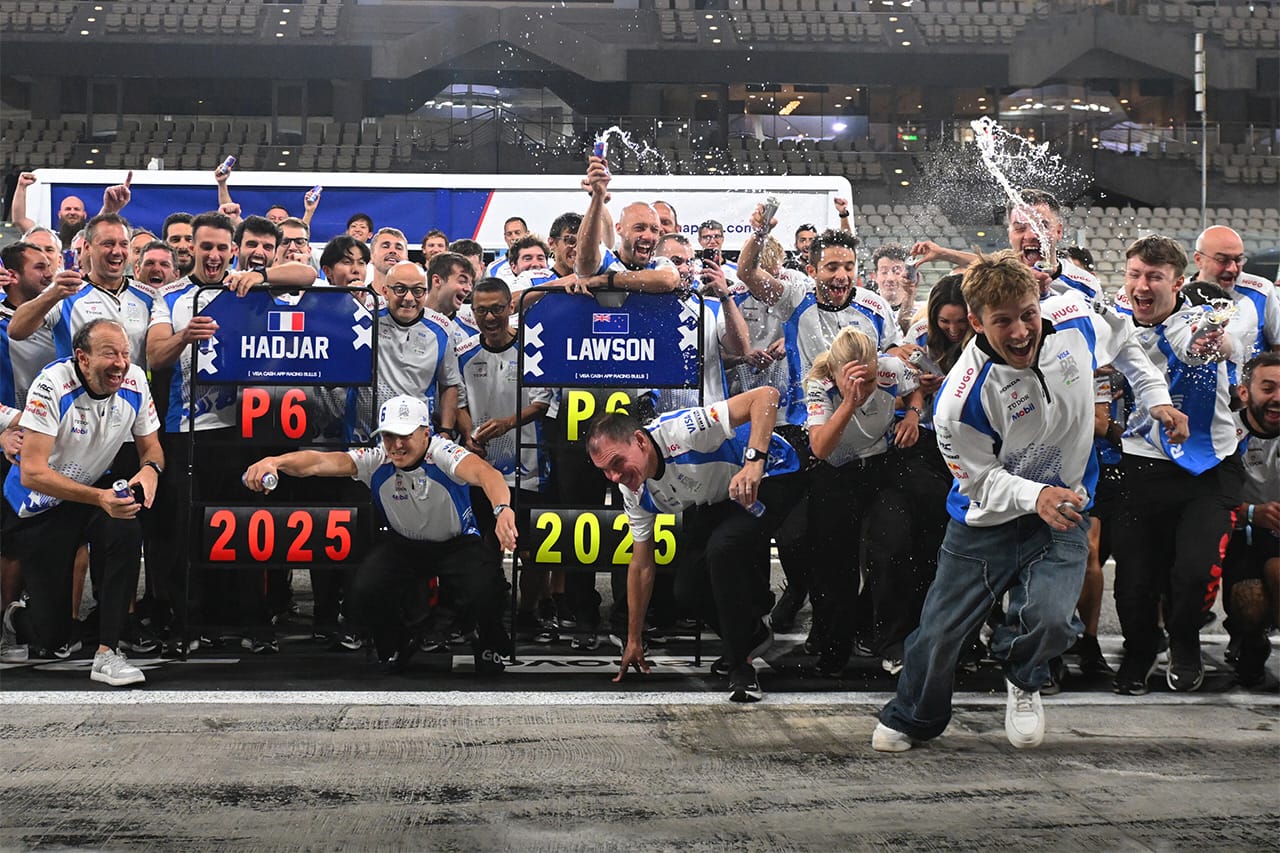 リアム・ローソン ビザ・キャッシュアップ・RB・フォーミュラワン・チーム