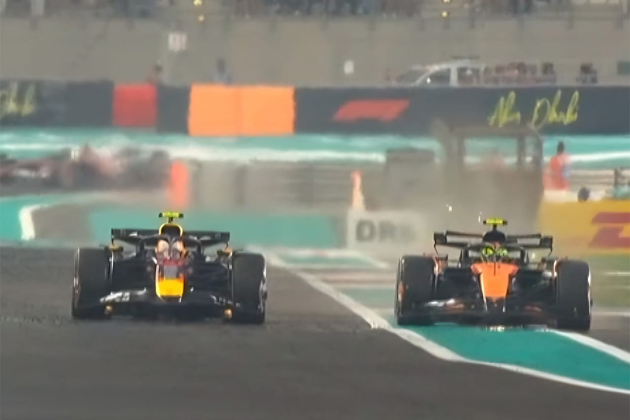 ランド・ノリス 角田裕毅 アブダビグランプリ