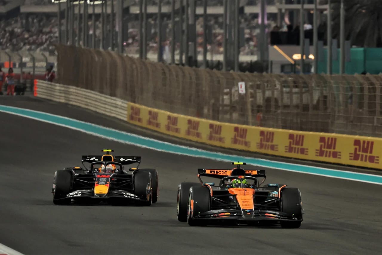 角田裕毅 F1アブダビGPでのノリス攻防を語る「あと1周耐えられると思った」