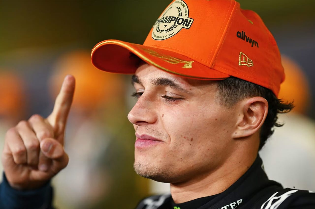 ランド・ノリス 2026年にF1王者の証し“カーナンバー1”を使用