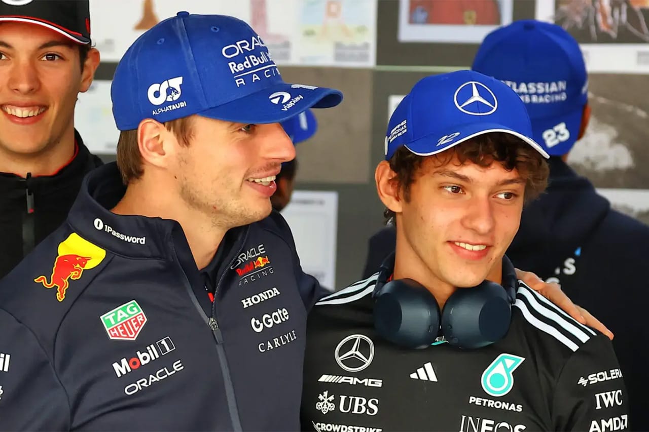 フェルスタッペン、F1タイトル喪失後のアントネッリの謝罪に「気にするな」