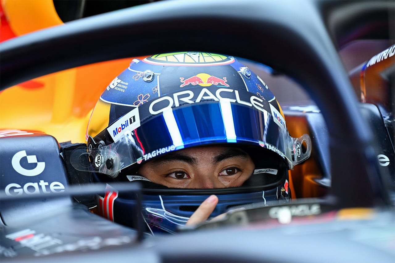 岩佐歩夢 レッドブルF1のテストに参加「8カ月間の成長を確かめられた」