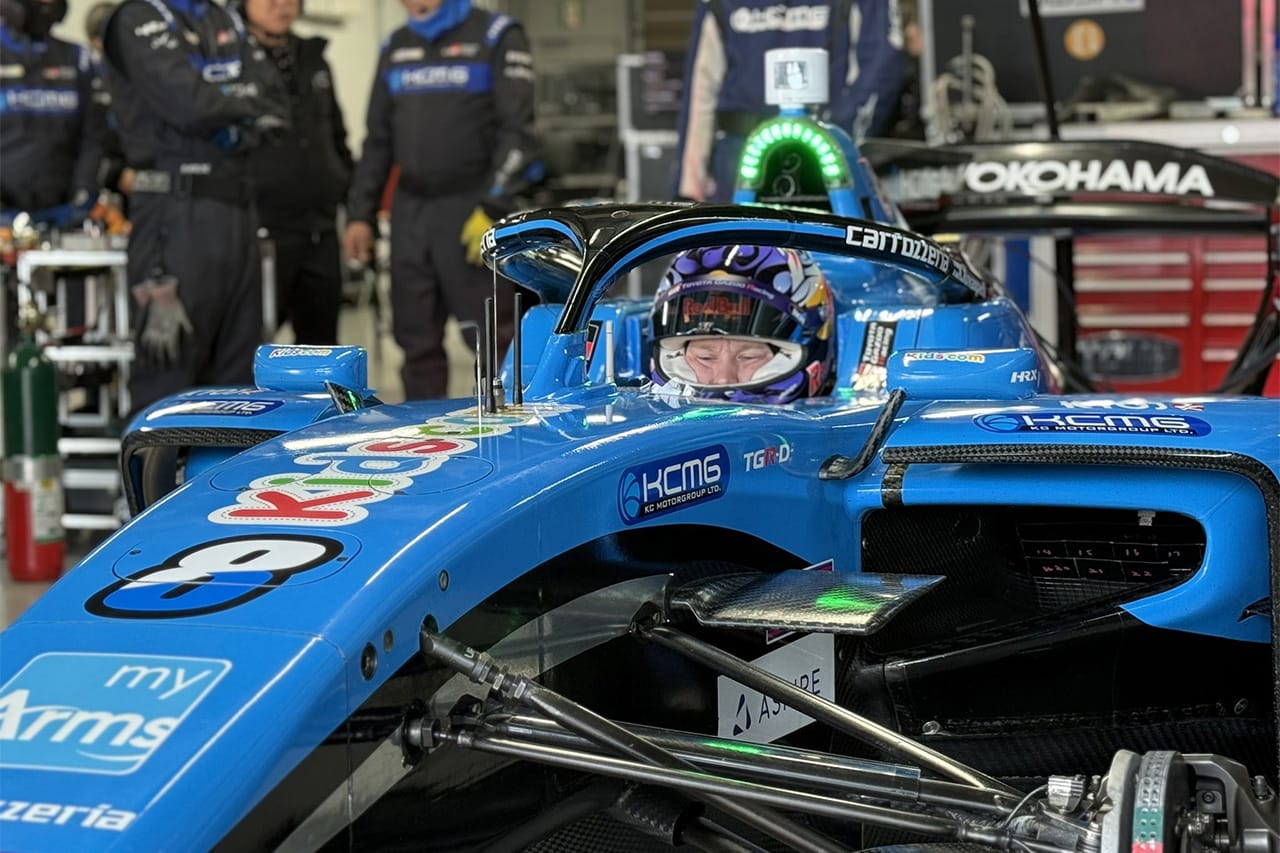 カッレ・ロバンペラ 体調不良でスーパーフォーミュラ合同テストを途中離脱