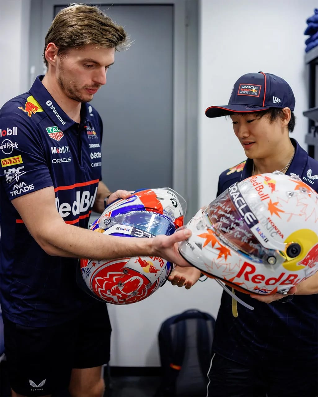 角田裕毅 マックス・フェルスタッペン レッドブル・レーシング