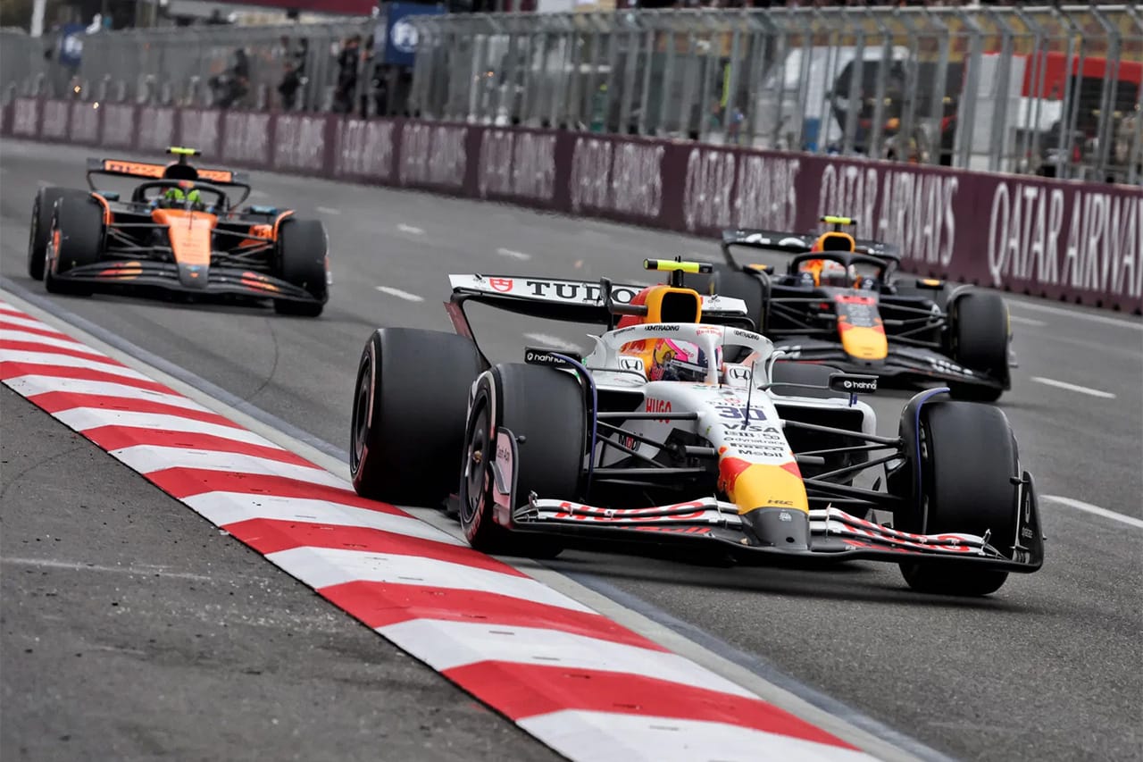 リアム・ローソン ビザ・キャッシュアップ・RB・フォーミュラワン・チーム