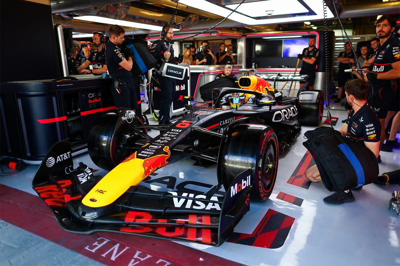 レッドブル・レーシング アイザック・ハジャー 角田裕毅