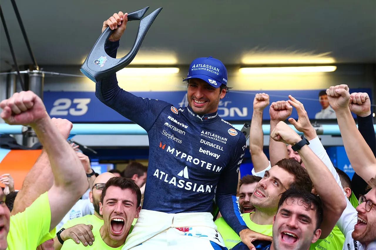 カルロス・サインツJr. 「次の目標はウィリアムズF1での勝利」