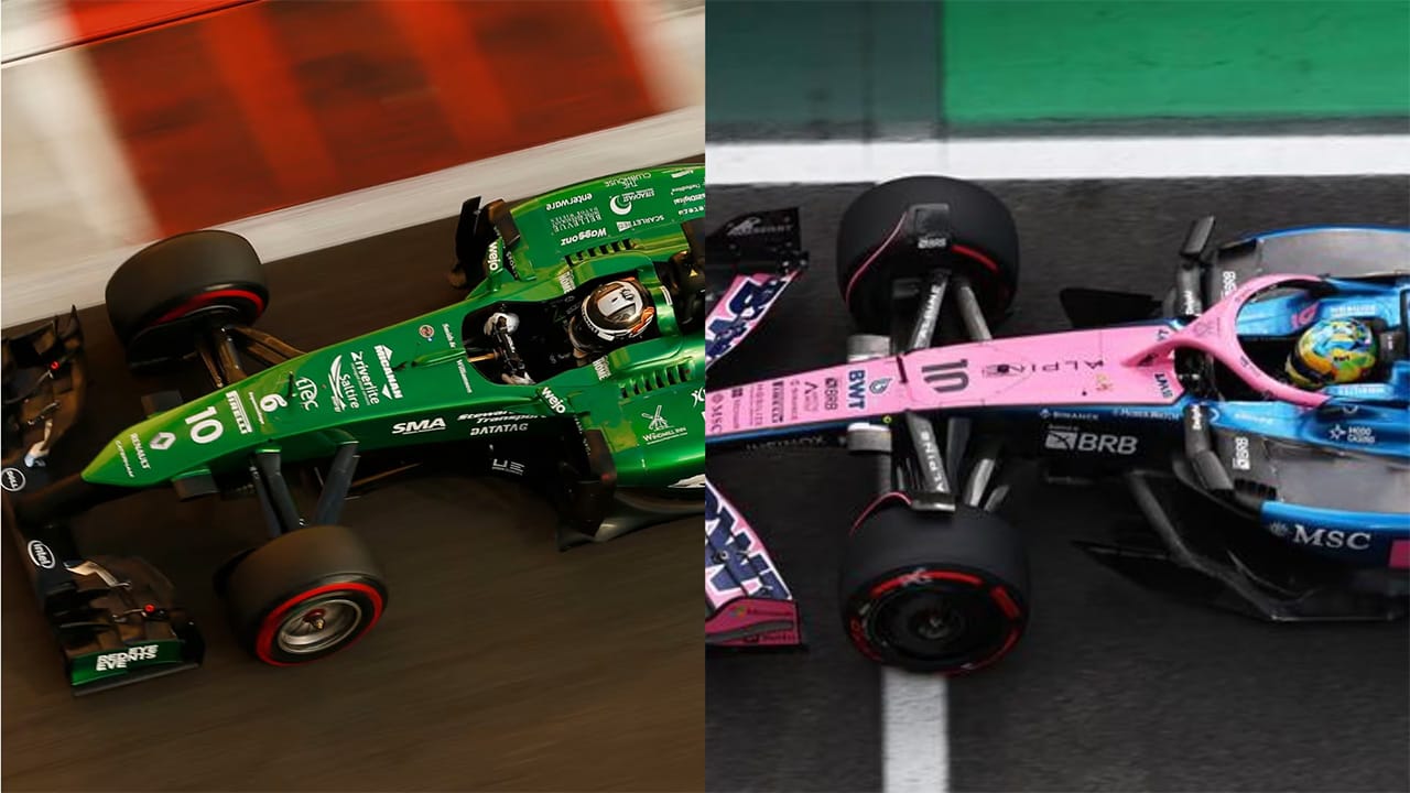 F1カーナンバー10