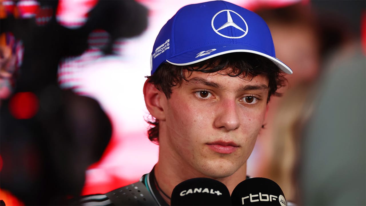 アンドレア・キミ・アントネッリ（メルセデスAMG・ペトロナス・モータースポーツ）