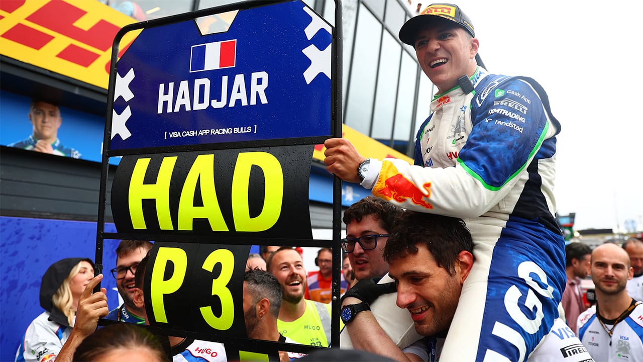 アイザック・ハジャー（ビザ・キャッシュアップ・RB・フォーミュラワン・チーム）