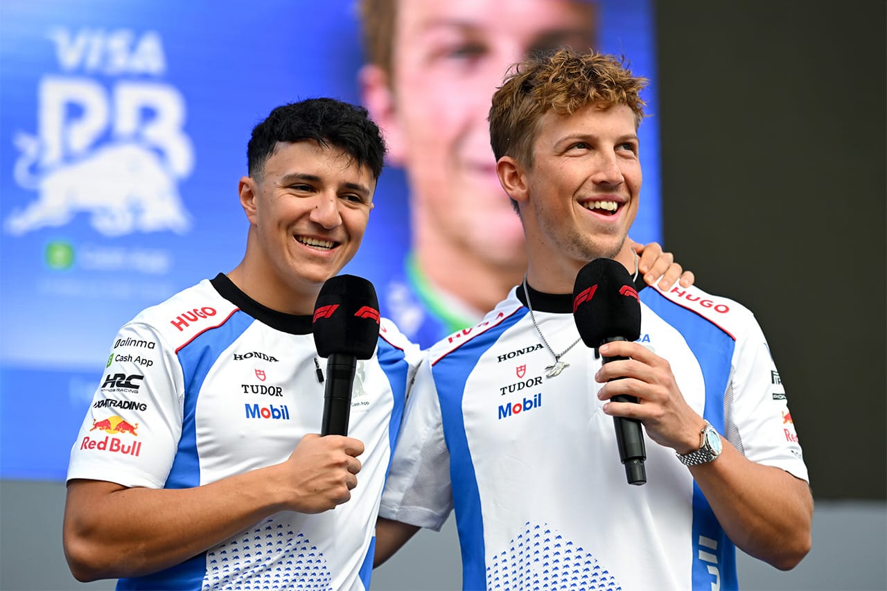 リアム・ローソン ビザ・キャッシュアップ・RB・フォーミュラワン・チーム