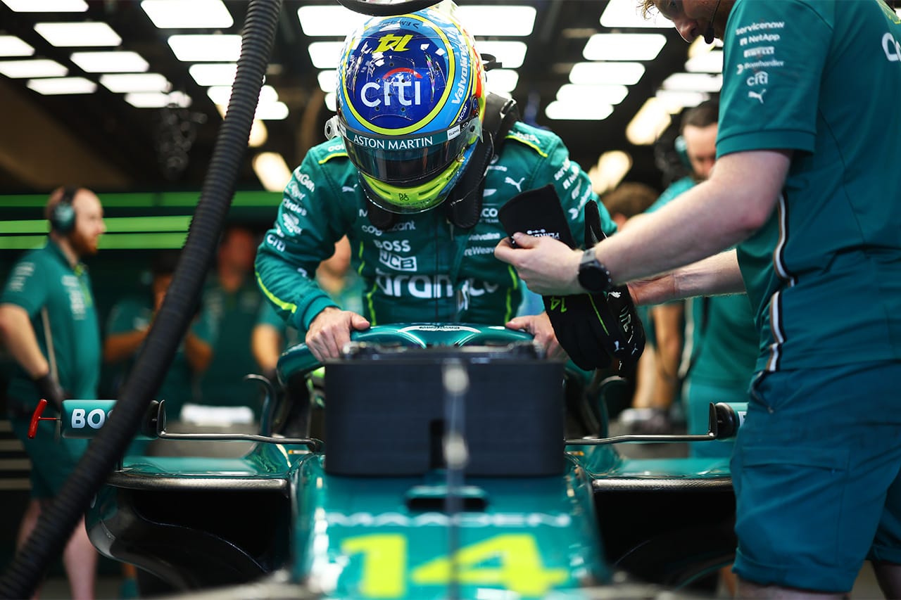 フェルナンド・アロンソ アストンマーティン・コグニザント・フォーミュラワンチーム