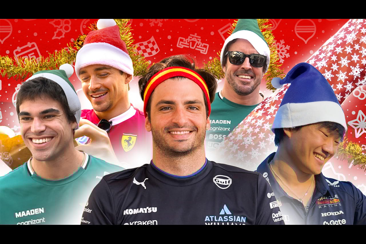 2025年 F1シークレットサンタ：ルクレールがラッセルに強烈な一撃