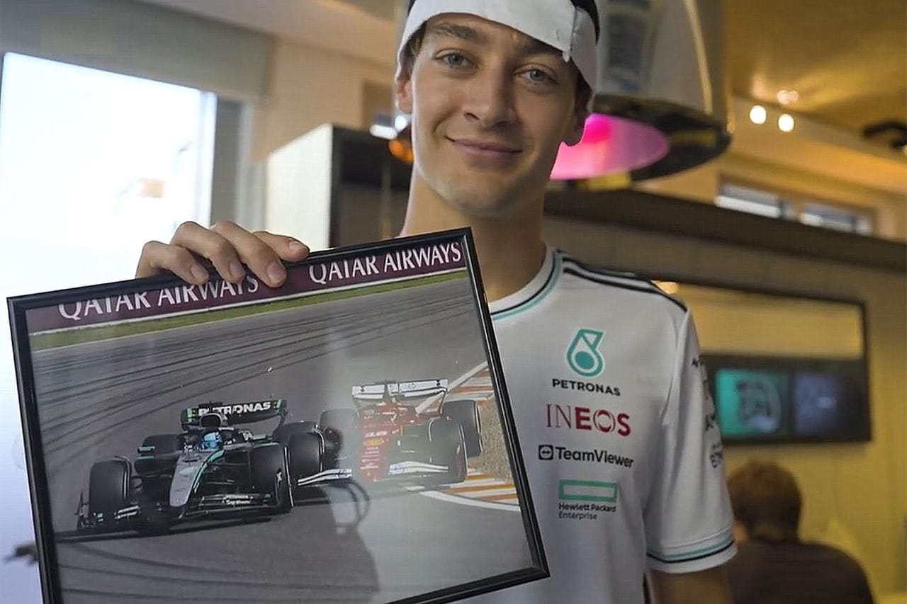 2025年のF1世界選手権 シークレットサンタ ジョージ・ラッセル