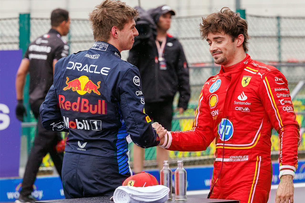 マックス・フェルスタッペンとシャルル・ルクレール