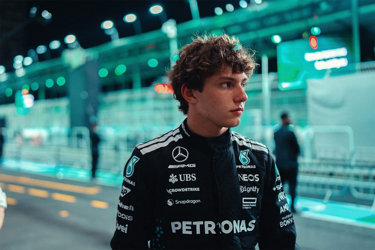 アンドレア・キミ・アントネッリ F1 メルセデスAMG・ペトロナス・モータースポーツ