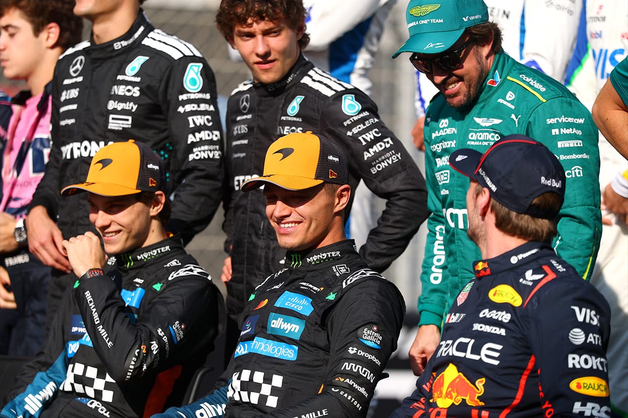 F1ドライバー同士で選ぶ2025年ベストドライバーはマックス・フェルスタッペン