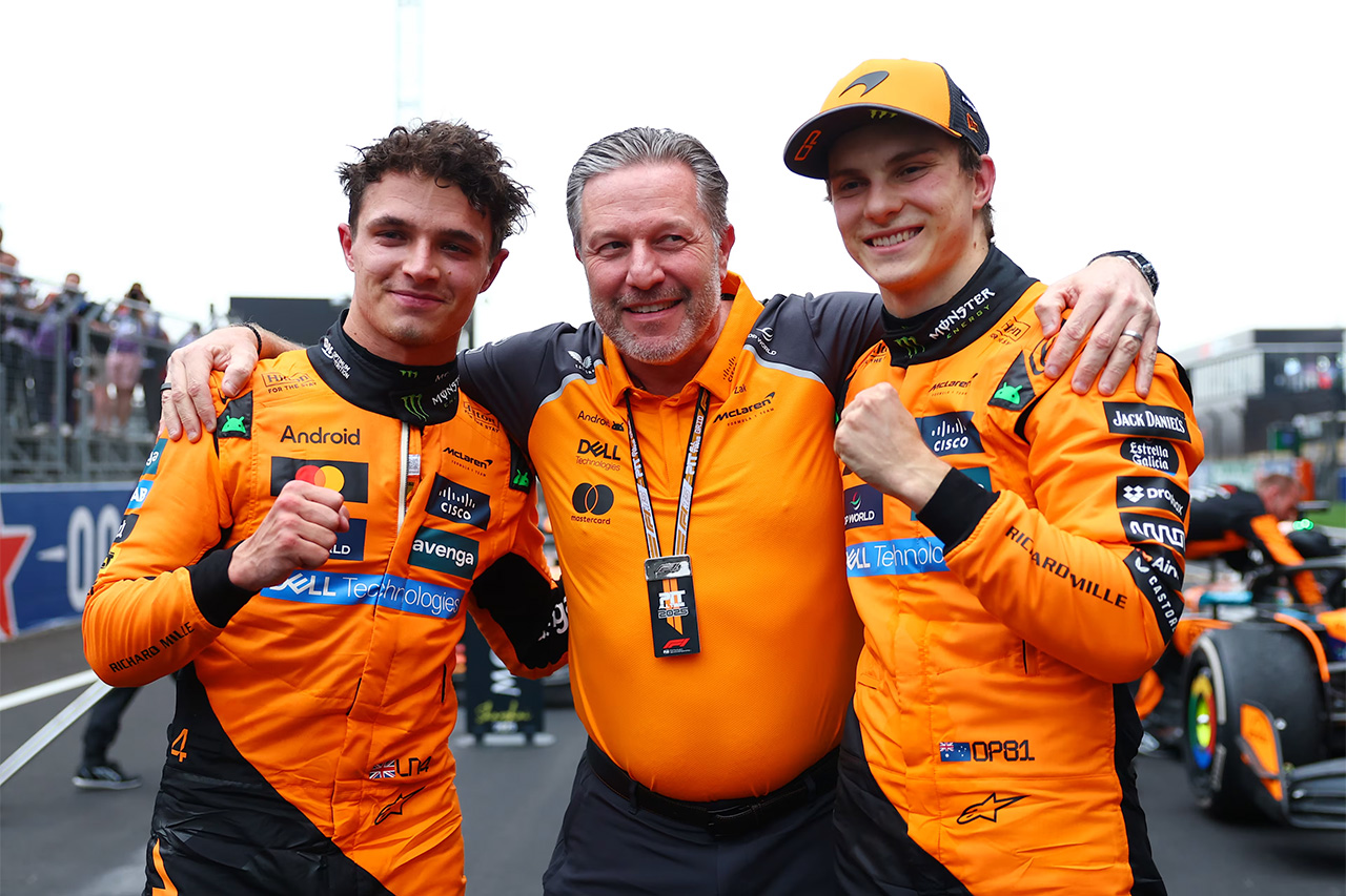 マクラーレン ランド・ノリス オスカー・ピアストリ