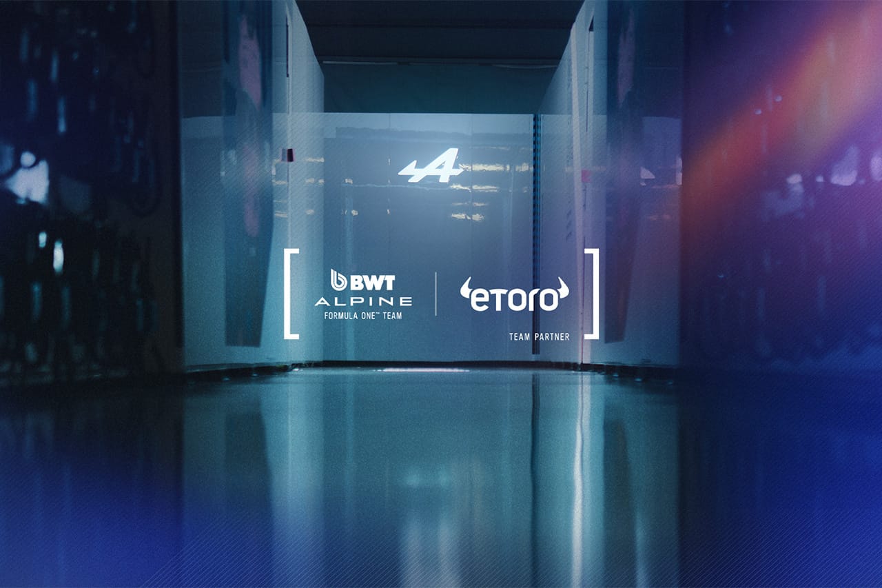 アルピーヌF1チーム、eToroとトレーディングおよび投資パートナー契約