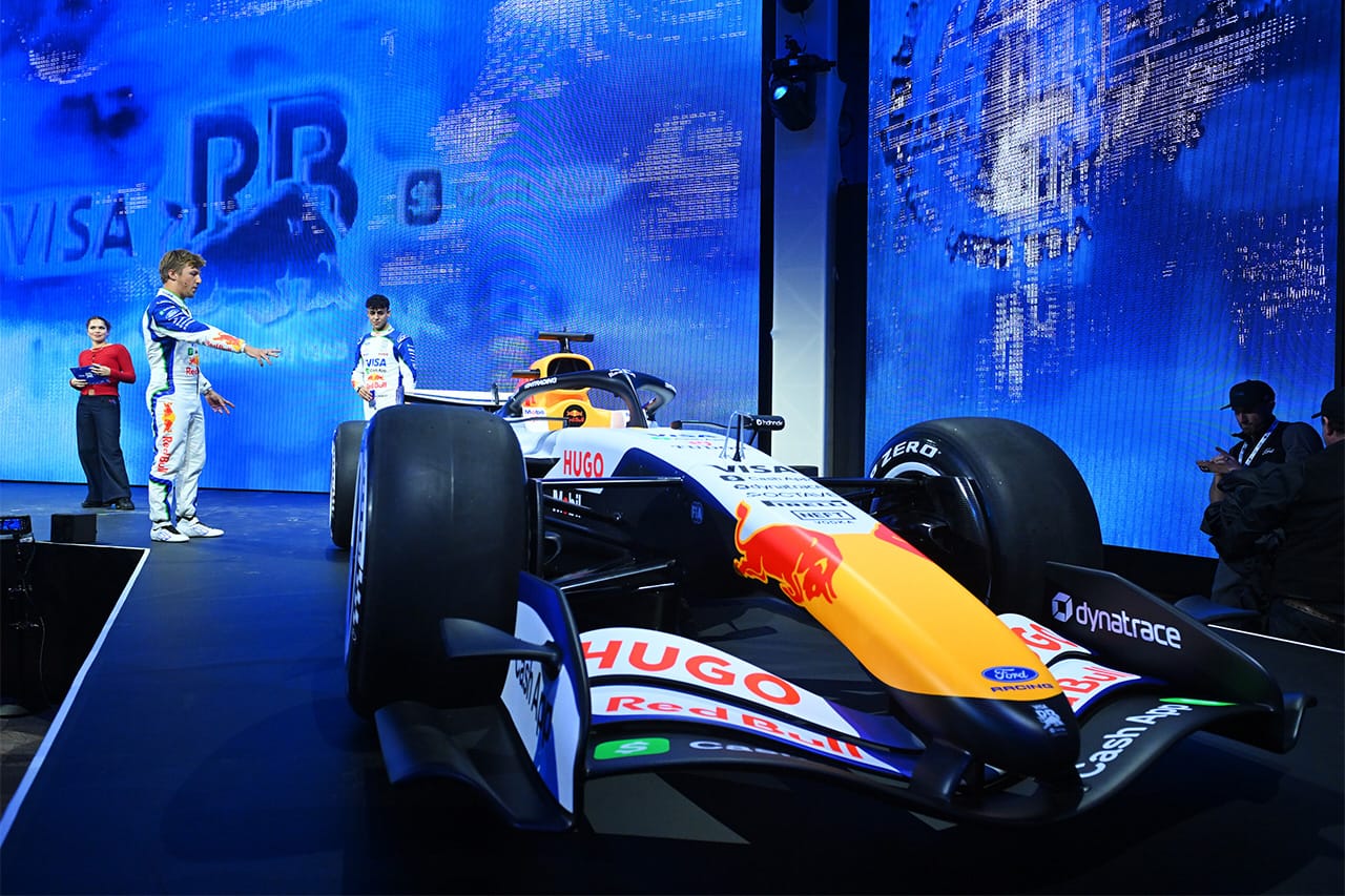 リアム・ローソン ビザ・キャッシュアップ・RB・フォーミュラワン・チーム