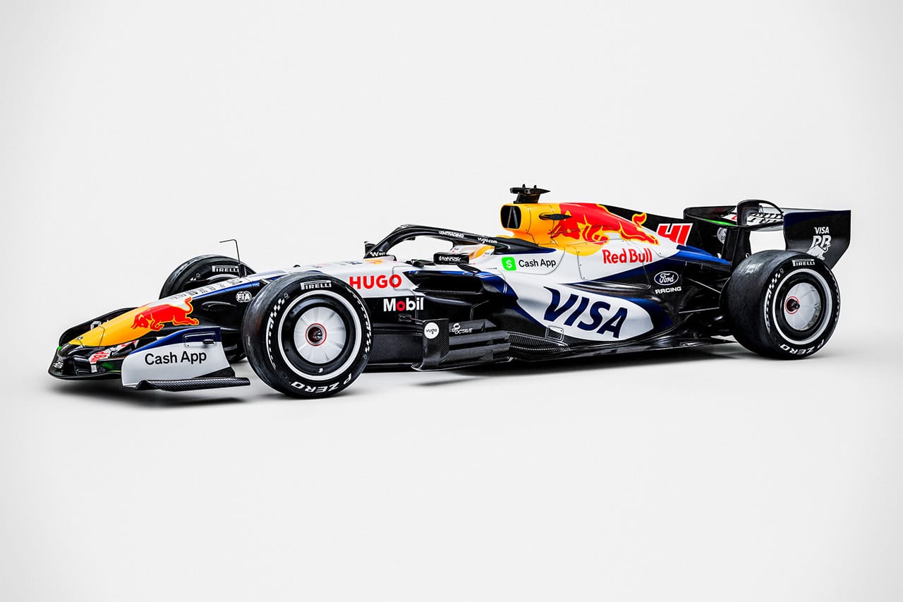 レーシングブルズ、2026年F1マシン『VCARB03』のリバリー発表
