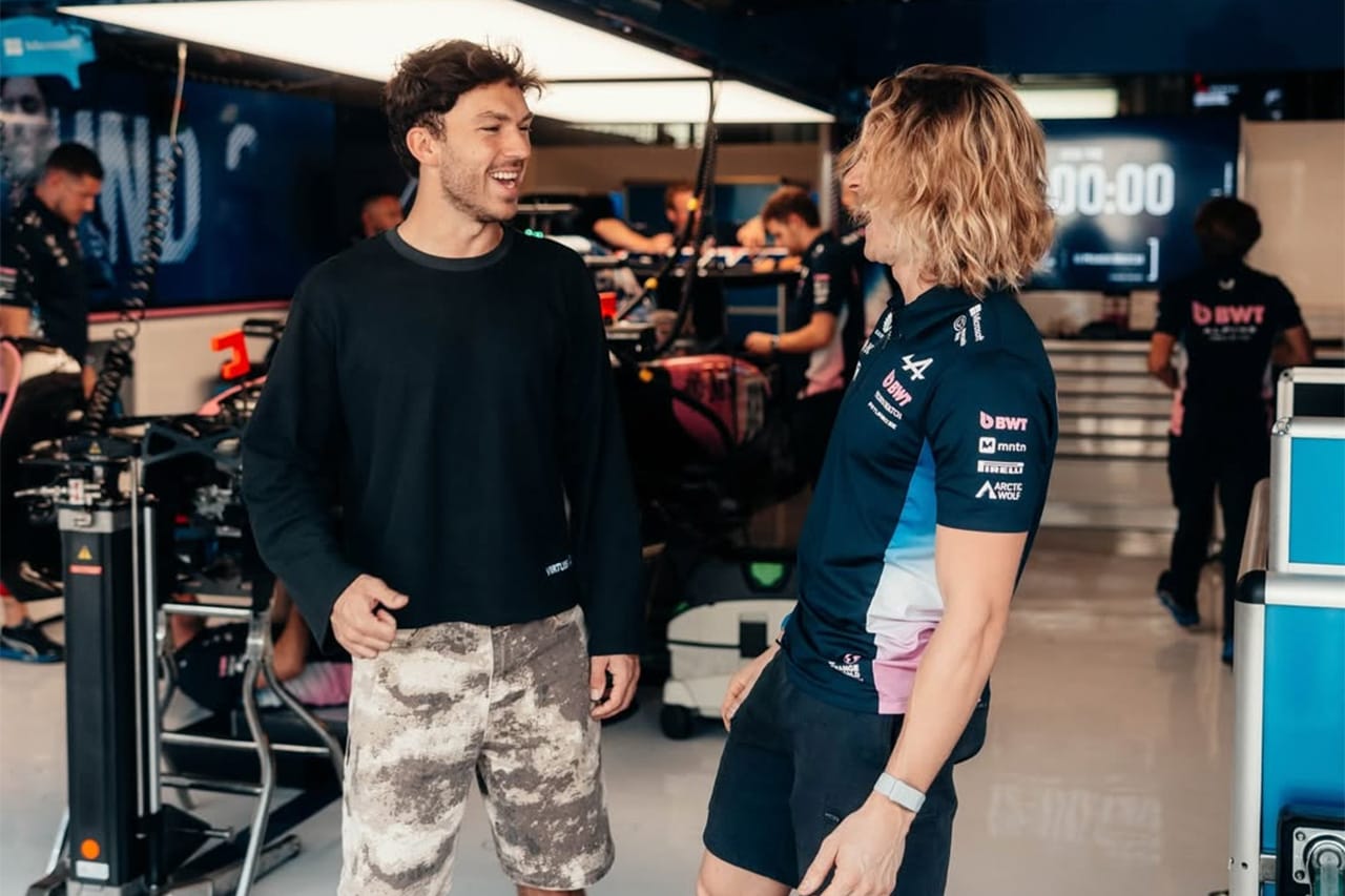 ピエール・ガスリー アルピーヌF1チーム