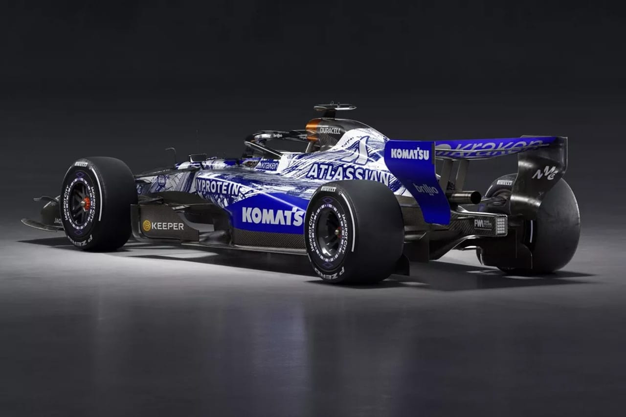 ウィリアムズF1、2026年F1マシン『FW48』のファイアアップを完了