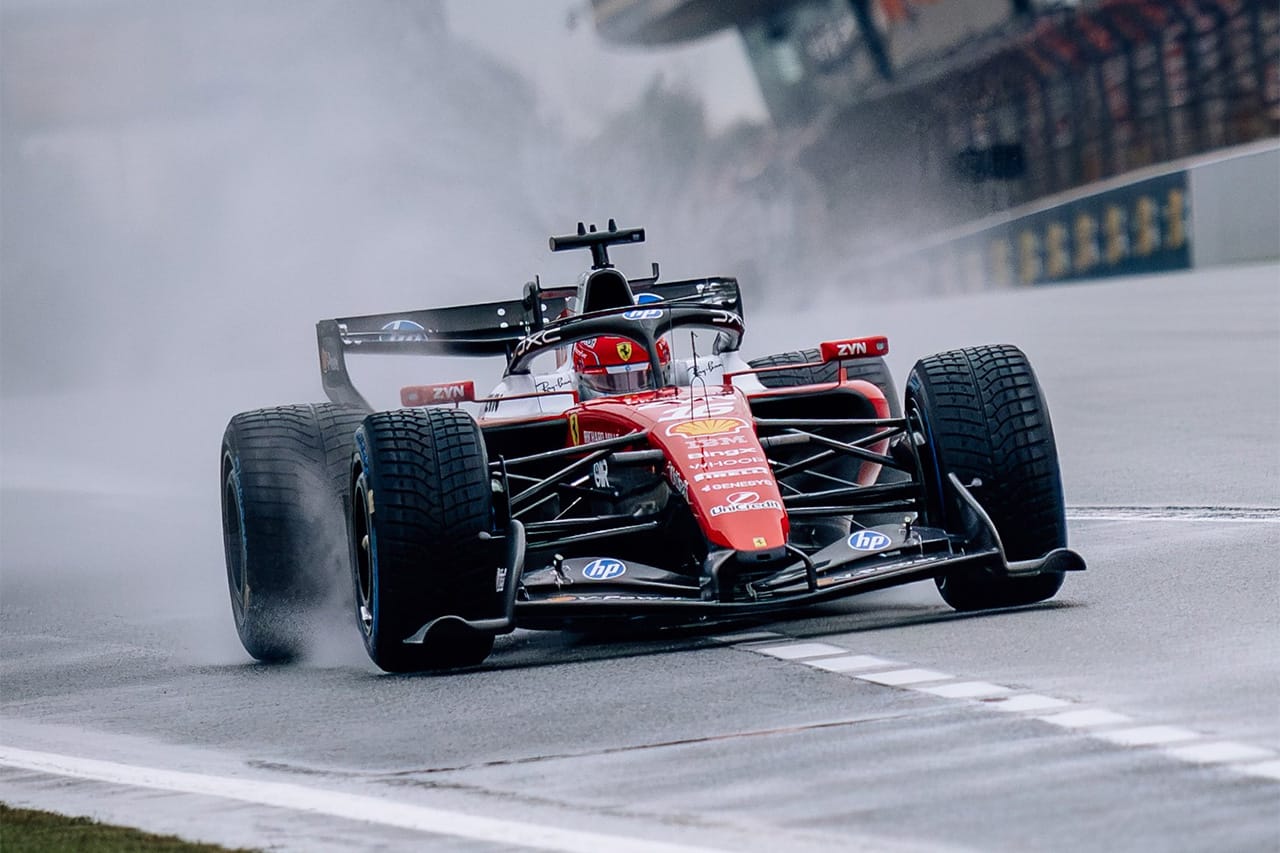 フェラーリF1、雨用「パーシャル・アクティブ・エアロ」を初テスト