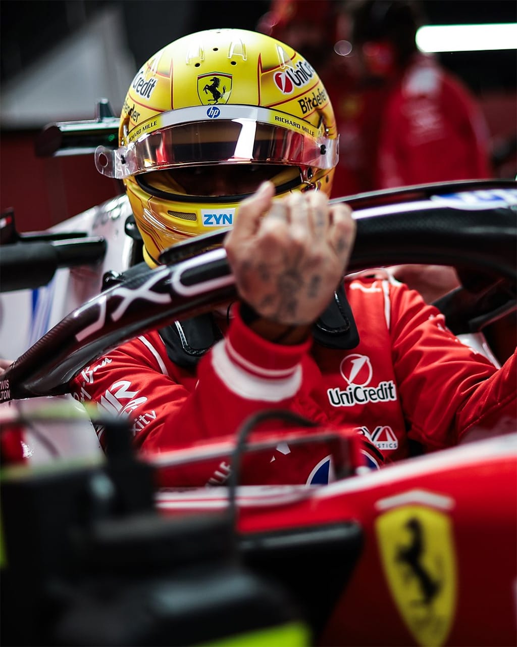 ルイス・ハミルトン スクーデリア・フェラーリ