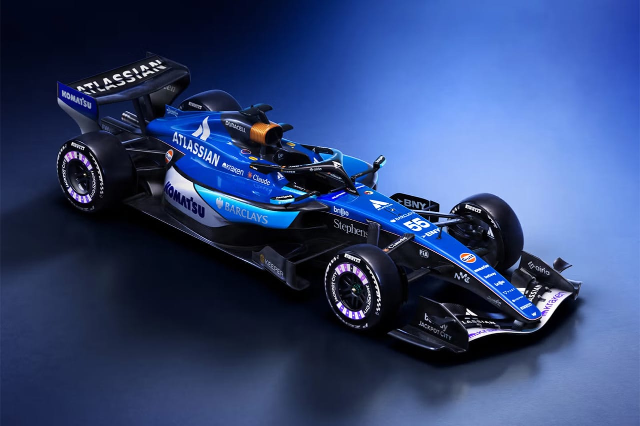 ウィリアムズF1、2026年マシン『FW48』のリバリー披露「新時代への意思表示」