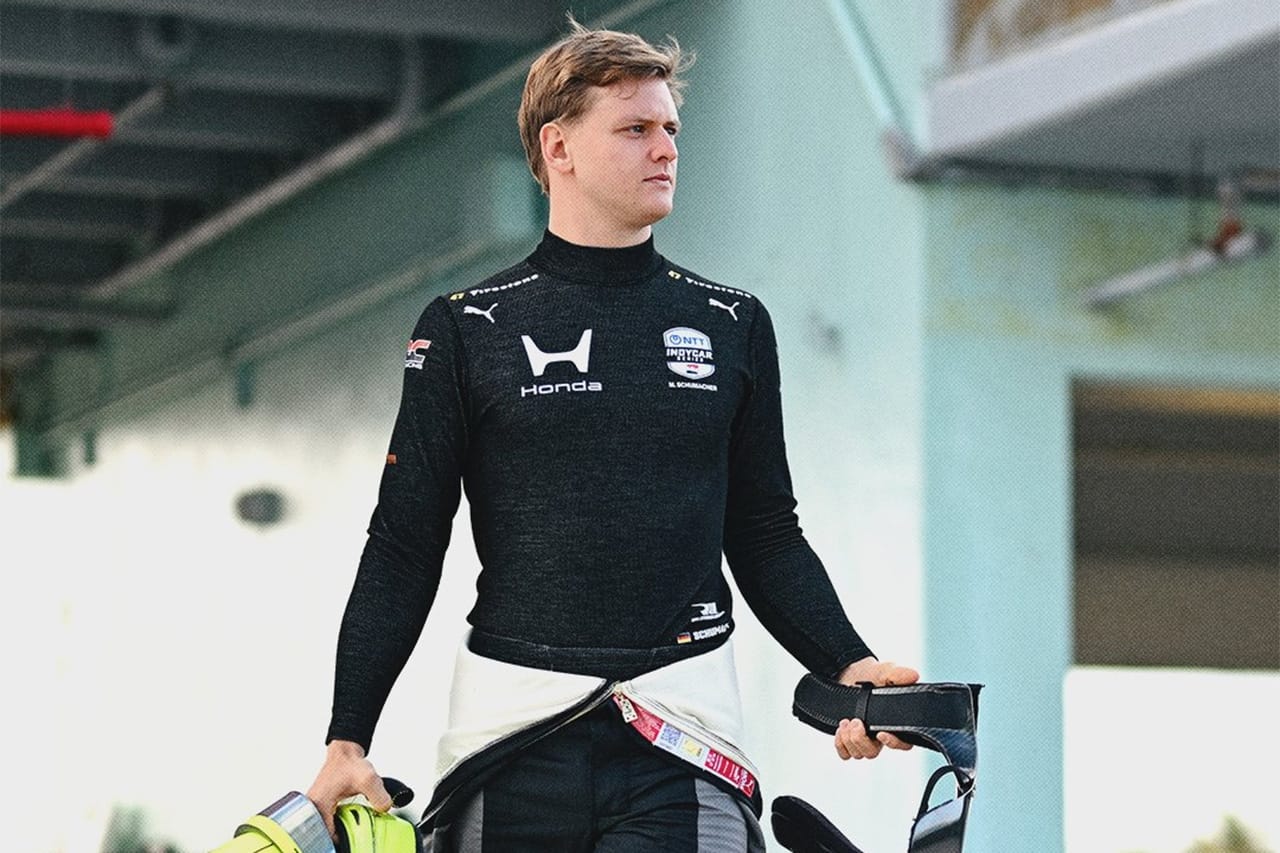 ミック・シューマッハ、インディカーのオーバル初走行を満喫「楽しい」