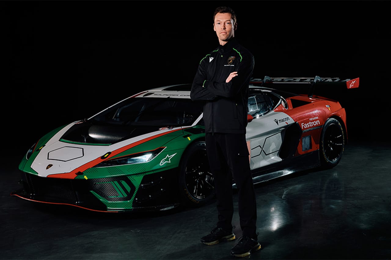 元F1ドライバー ダニール・クビアトがSUPER GT参戦 JLOCからGT300挑戦