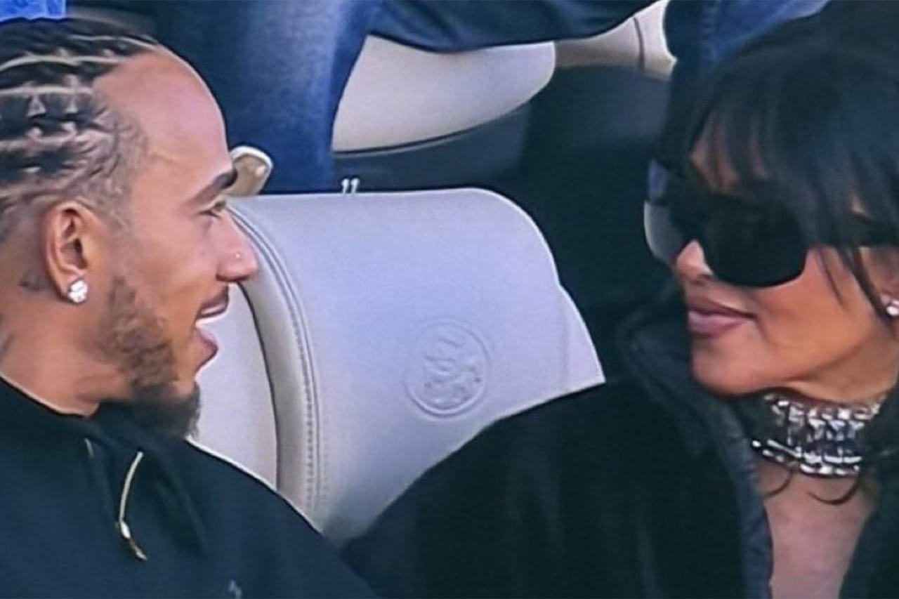 ルイス・ハミルトンとキム・カーダシアン、スーパーボウル同席で交際説が再燃