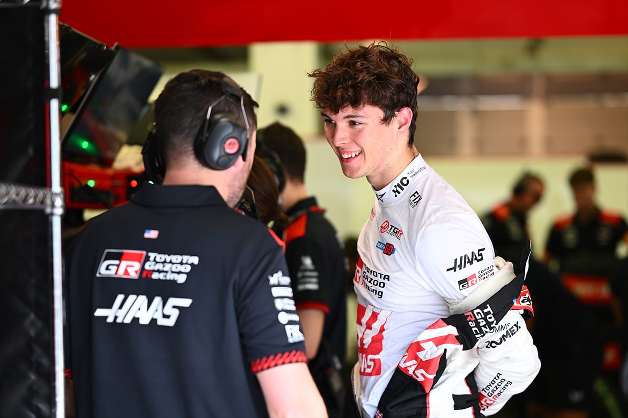 ハースF1が信頼性アピール ベアマン130周で「懸命な作業を継続」