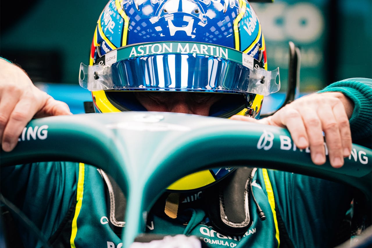 フェルナンド・アロンソ アストンマーティンF1に前向き「秒単位で改善可能」