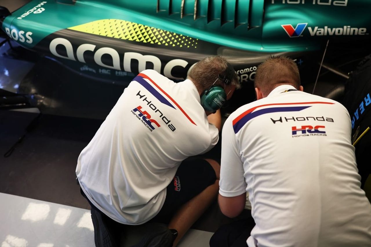 ホンダ、アストンマーティンF1周回不足を認めるも前向き「全力で巻き返す」