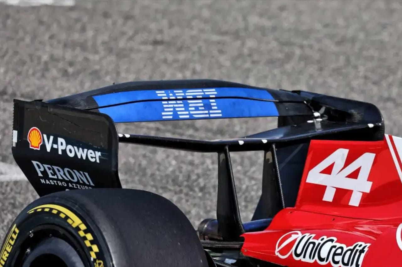 フェラーリF1 バーレーンで衝撃の“反転リアウイング”投入