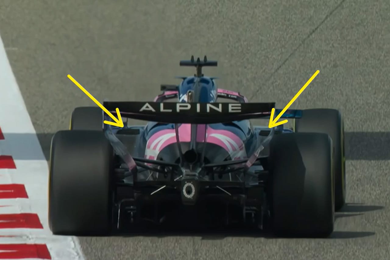 フォーミュラ1カー 技術革新 アルピーヌ極限クーリング戦略