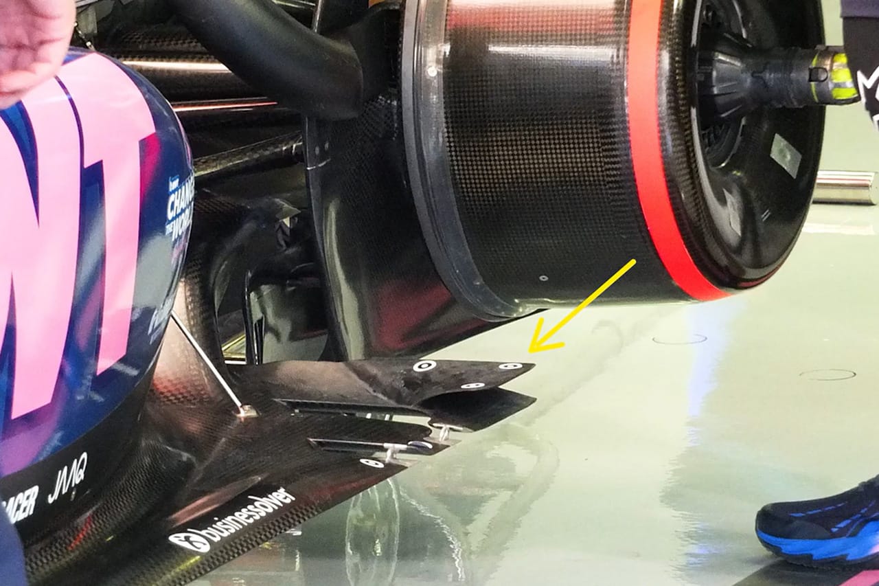 フォーミュラ1カー 技術革新 二層リアフロア アルピーヌ最先端領域