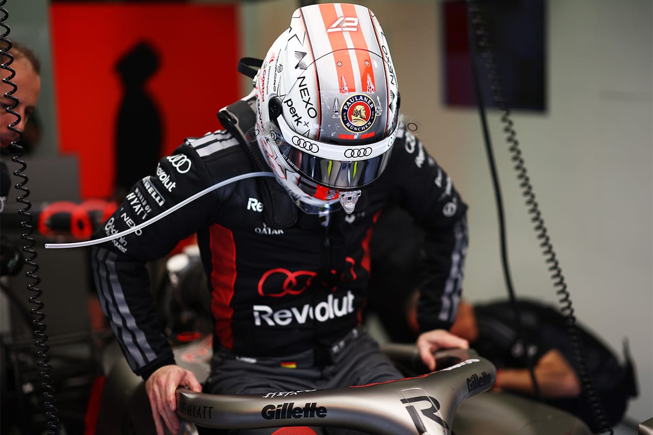 アウディF1の実力は？ヒュルケンベルグ「全員が“丸裸”になるまで不明」