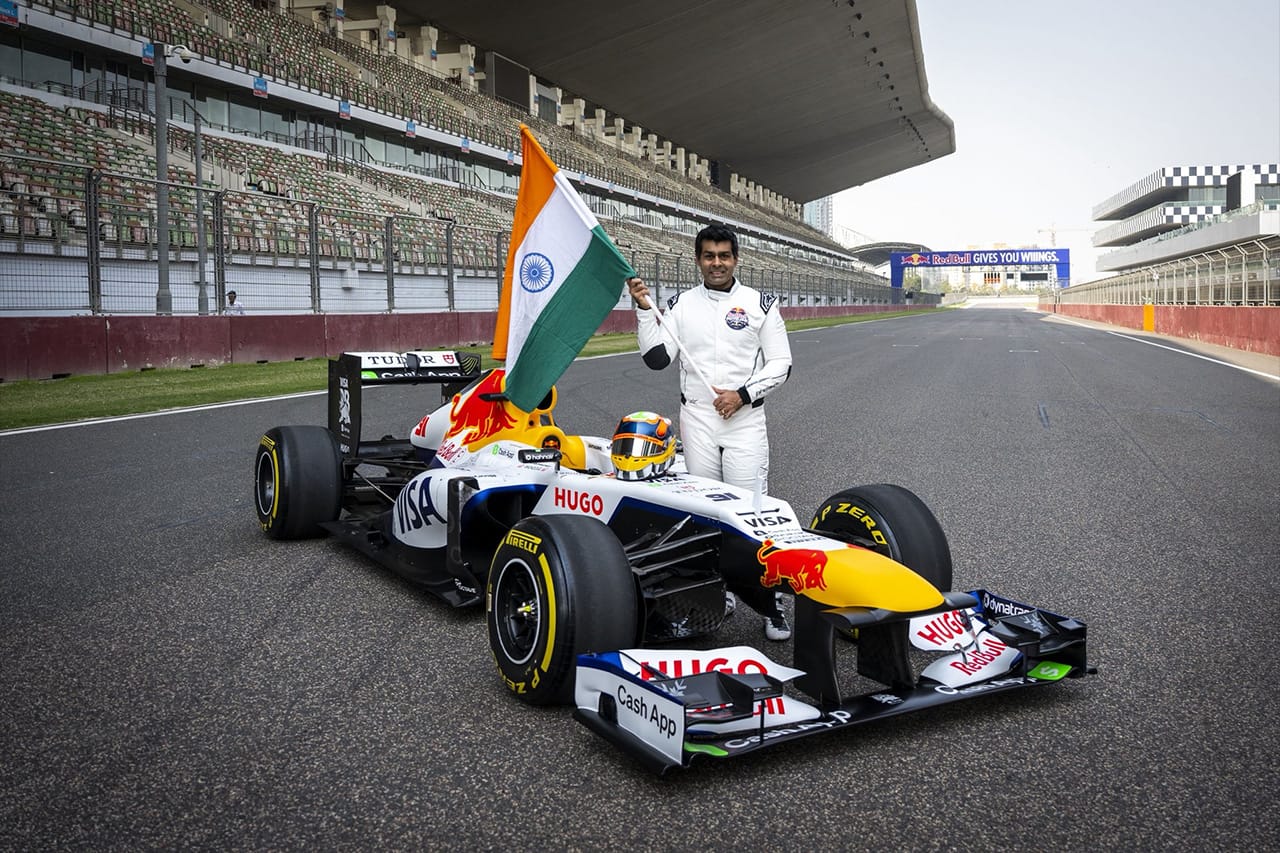 カルン・チャンドック「特別な一日」ブッダでRB8走行 F1インドGP復活へ提言