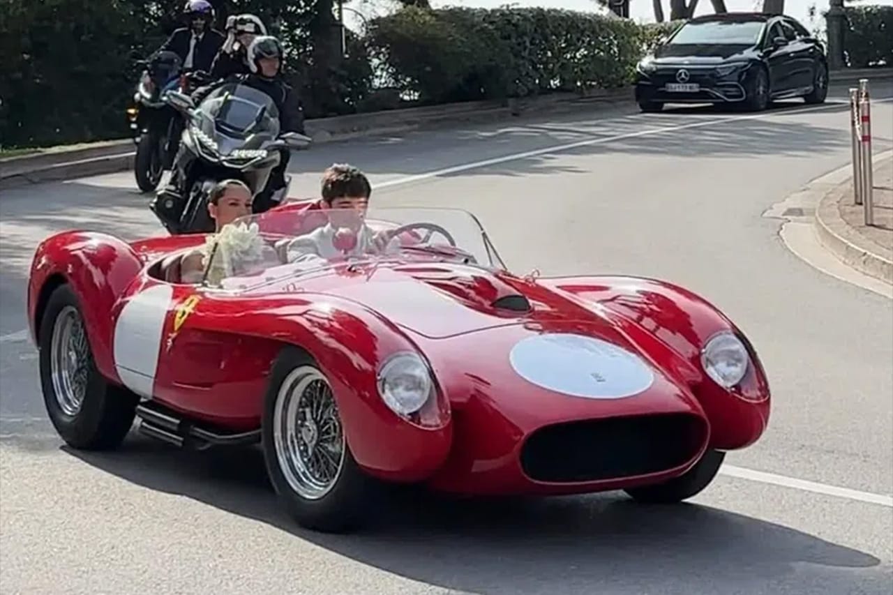 F1：シャルル・ルクレールがアレクサンドラ・サン・ムルーと結婚 モナコで挙式