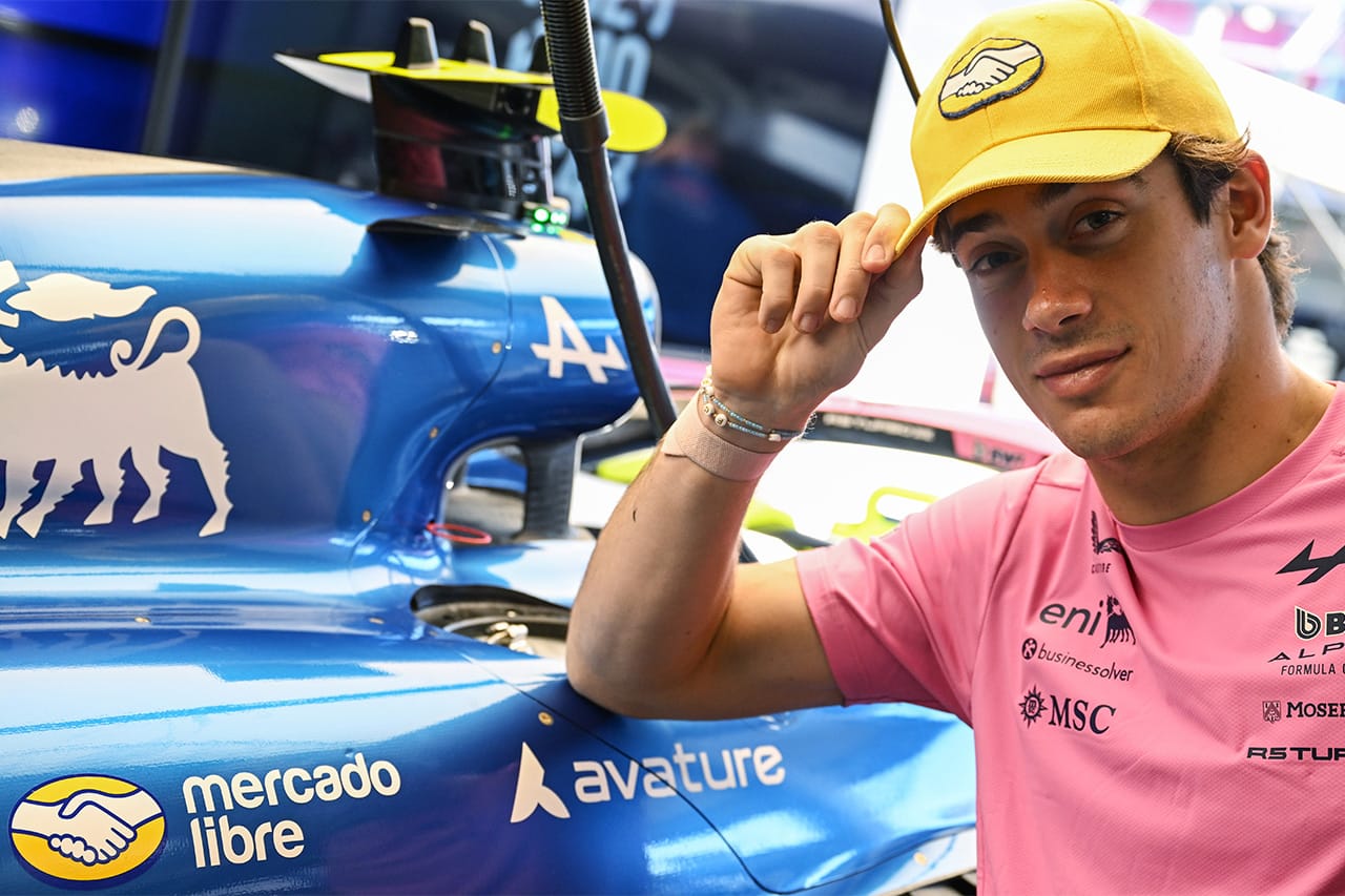 フランコ・コラピント支援メルカドリブレ アルピーヌF1とスポンサー契約更新