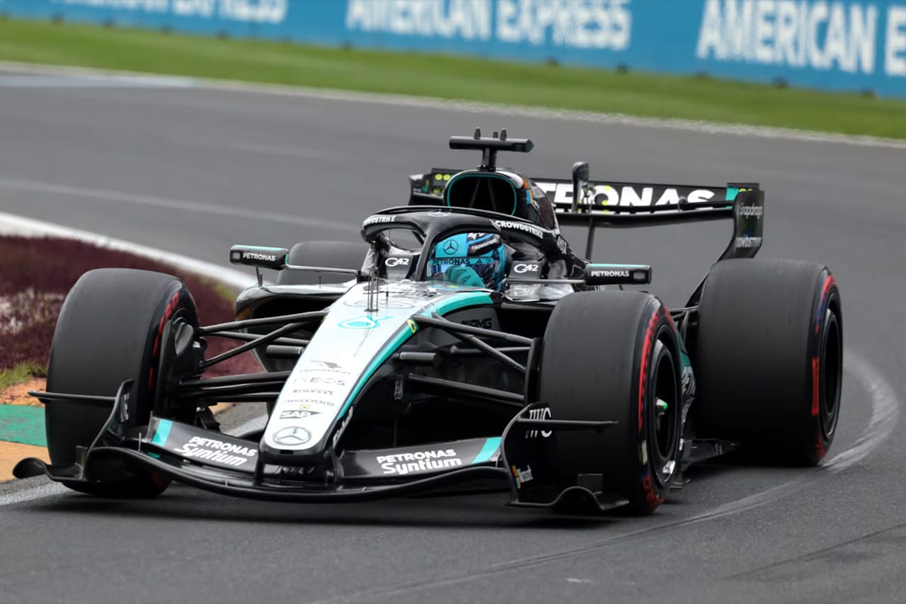 F1オーストラリアGP 予選：結果・タイムシート ラッセルがポール獲得