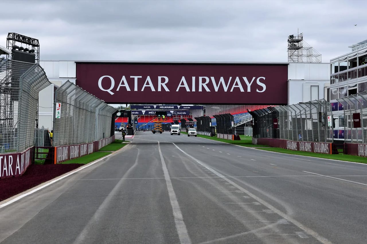 カタール航空 F1オーストラリアGPの全イベント撤退 中東危機で空域閉鎖