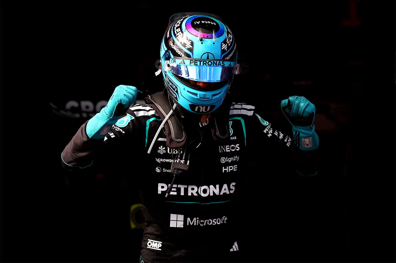 F1オーストラリアGP決勝 ジョージ・ラッセル優勝 メルセデス開幕戦ワンツー