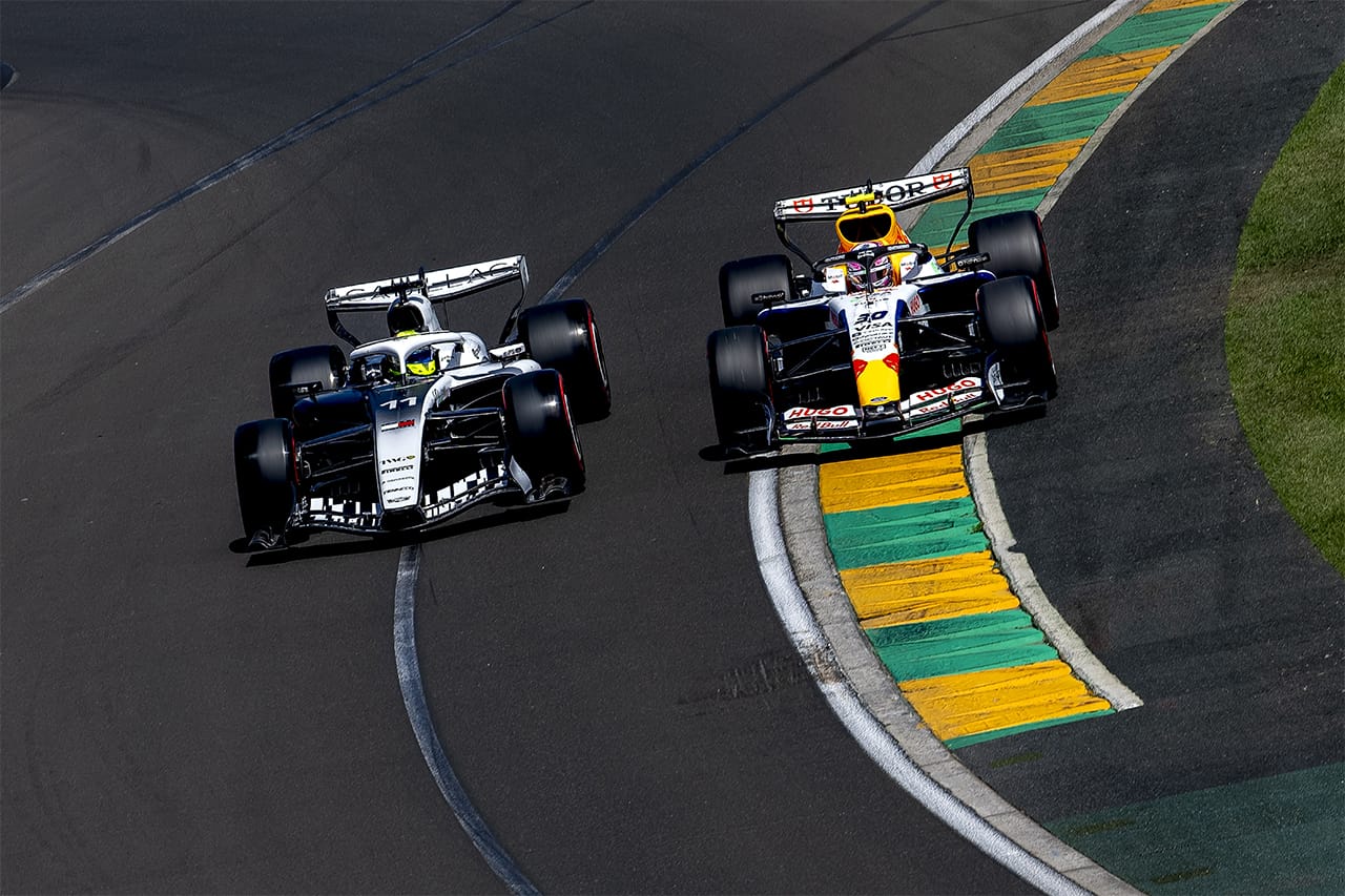 リアム・ローソンとセルジオ・ペレス F1オーストラリアGPで因縁再燃