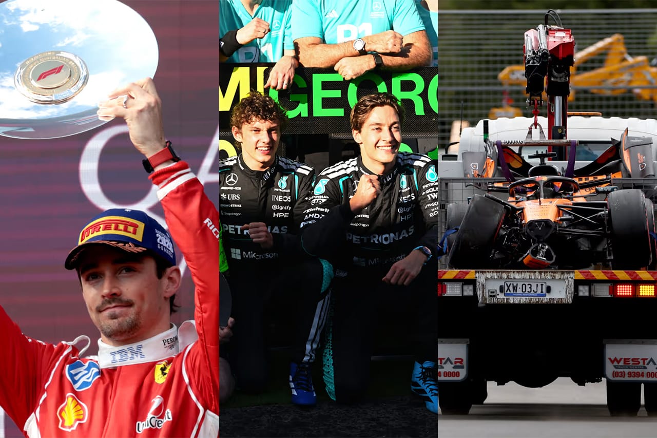 2026年F1オーストラリアGP総括 メルセデス1-2発進 ピアストリ衝撃離脱