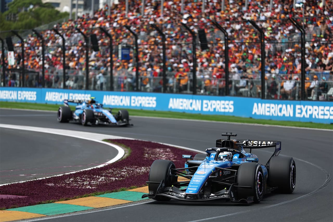 ウィリアムズF1 オーストラリアGP決勝「ノーマンズランドにいる」